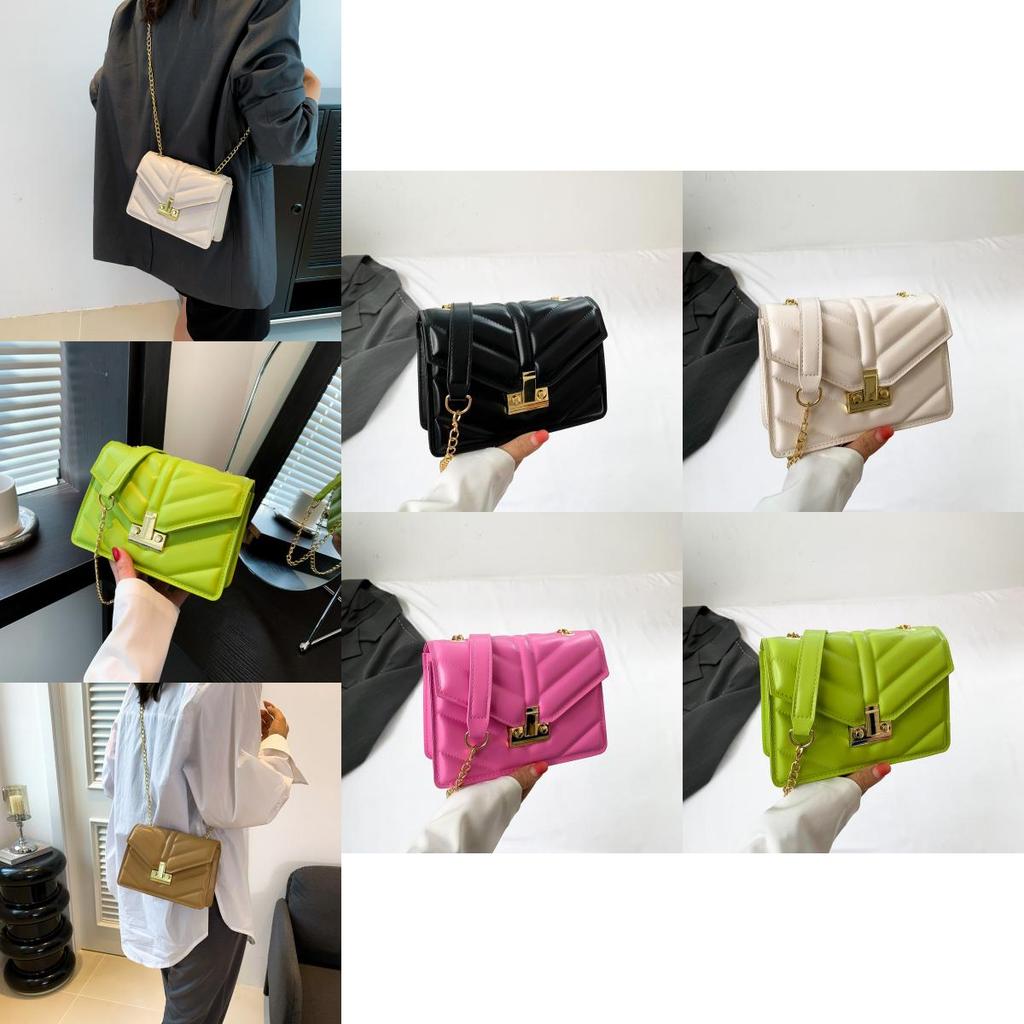 Stylish 2024 Summer Trendy Pu Crossbody Bag For Women Medium Size Shoulder Bag