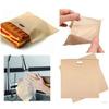 Confezione da 6 Sacchetti Tostapane Riutilizzabili per Sandwich al Formaggio Grigliato 17*19CM