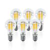LUTW LED Bulbs, E17 Base, 40W Equivalent, Warm White, Edison Bulb, LED Krypton Bulb, 4.5W, Clear Type, 2700K, Filament Bulb, G35, Energy Saving,