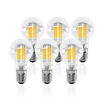 LUTW LED Bulbs, E17 Base, 40W Equivalent, Warm White, Edison Bulb, LED Krypton Bulb, 4.5W, Clear Type, 2700K, Filament Bulb, G35, Energy Saving,