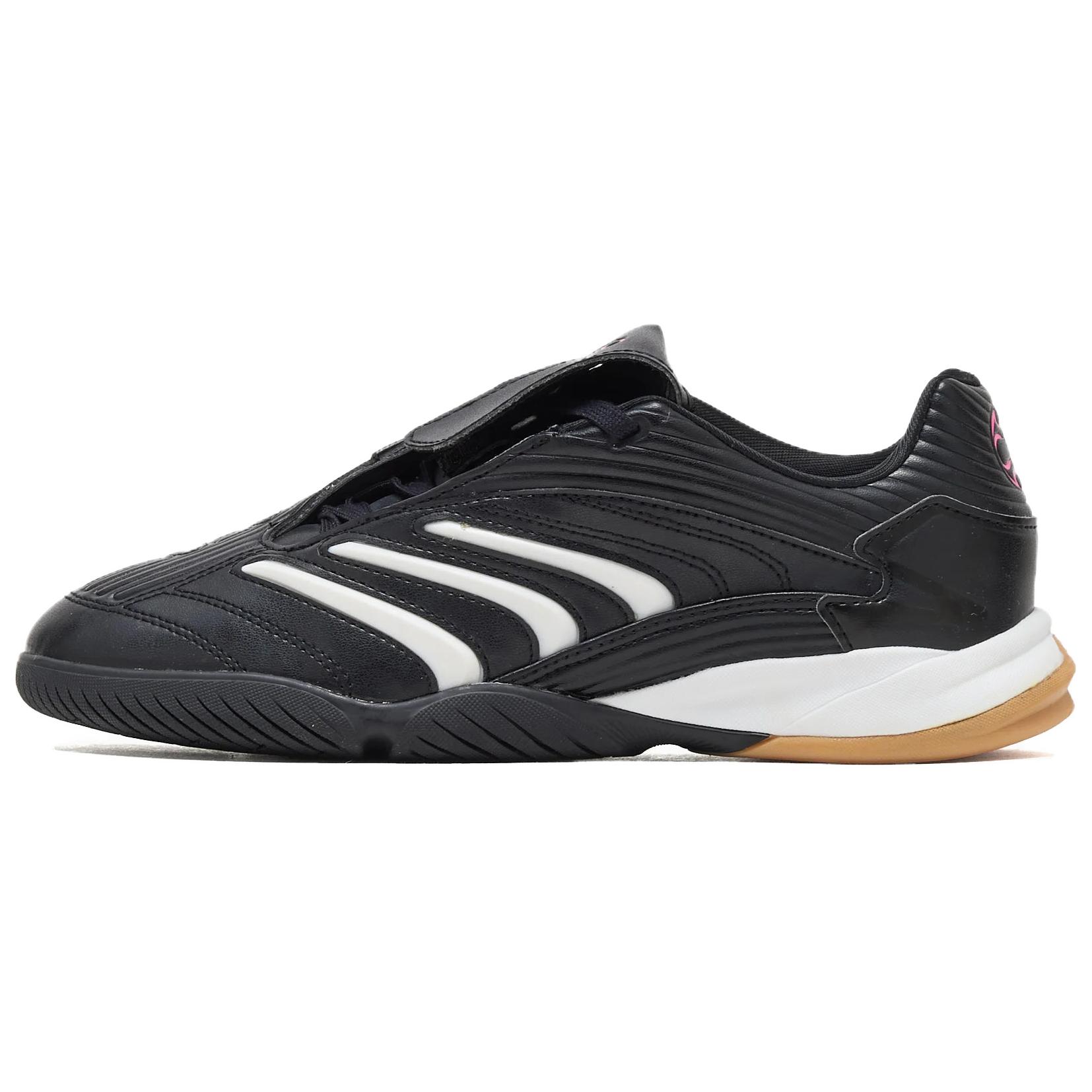 Adidas Predator Sala Удобная посадка Футбольные кроссовки Женские кроссовки Черные Белые JR1638 42
