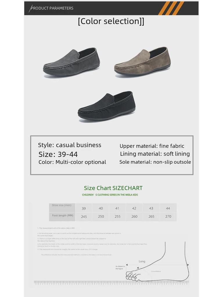 Męskie wsuwane buty Doudou: Lato 2024, Niskie, Oddychające, Modne i Stylowe Obuwie Codzienne.