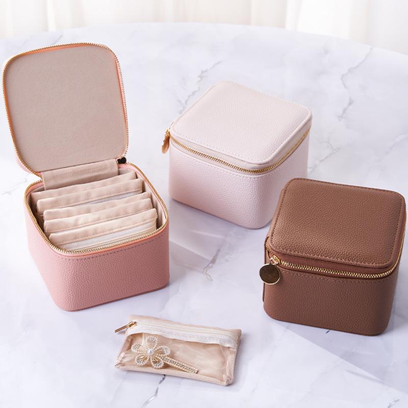 

Портативный ящик для хранения ювелирных изделий, футляр для ювелирных изделий дубильная кора