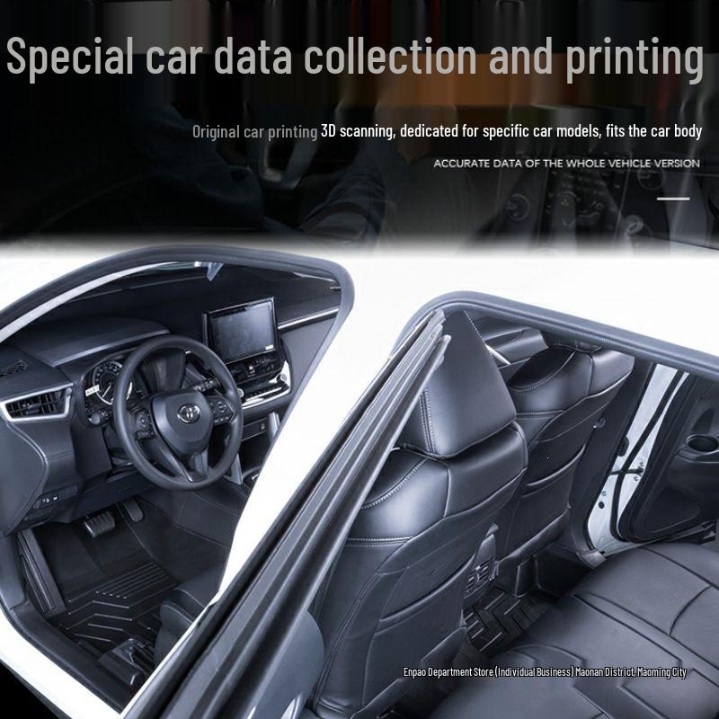 Compatible Toyota Floor Mats: Full Coverage TPE Mats for 24 Corolla & RAV4 Models