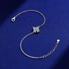 S925 Sterling Silver Moissanite Four-Leaf Clover Bracelet - Elegant, Versatile, Luxury Women’s Jewelry