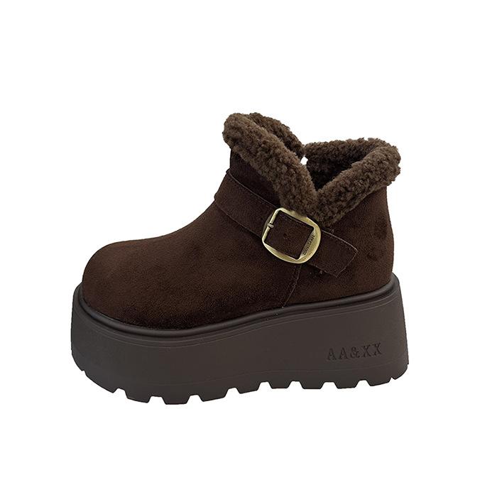 Damskie duże rozmiary miękkie elastyczne zimowe ciepłe pikowane śniegowce antypoślizgowe do noszenia na zewnątrz rekreacyjne sportowe pluszowe bawełniane buty