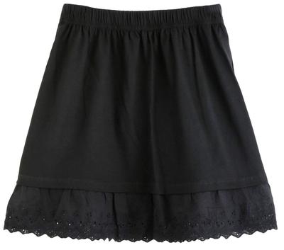 Sleeping Sheep Petticoat Skirt with Lace Hem for a Slightly and Plus Size Short Length Black Longer, See-through Undershirt, More. Petticoat, Skirt,