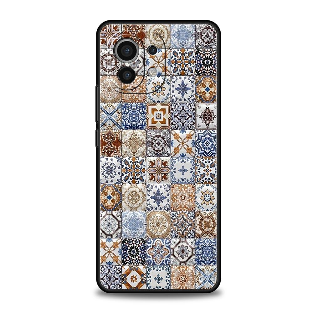 Mandala Flower Totem Phone Case For Xiaomi Mi 15 14 13 12 11 Lite 13T 12T Pro Poco X6 X5 X4 Pro 5G X3 NFC F6 F5 F4 M5 Soft Cover