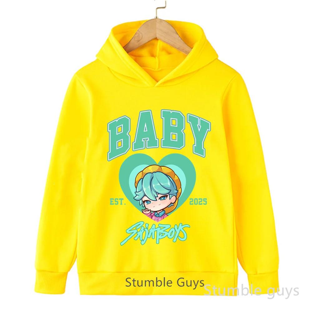 Zengyanqin02 Kinderen Warm Kpop Demonenjagers Casual Mode Herfst Winter Jongens Meisjes Sweatshirt Hoodie Anime Kleding 140