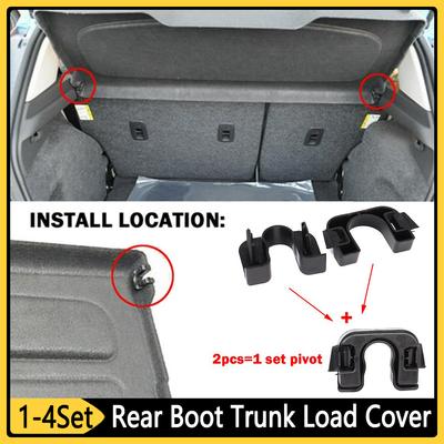 Pour Ford Fiesta MK7 2008-2017 Clip de Charnière Pivotante pour Tablette Arrière 015532109E Cache-Bagages Arrière pour Ford C-Max MK1&2