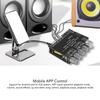 Bluetooth5.0 Receiver Transmitter 3.5MM Clear Screen Wireless Stereo Adapter for Headphones Speakers