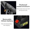 300W 2000mAh Cordless High Pressure Car Washer Electric Car Wash Cleaner Parkside Water Guns with 2 Battery