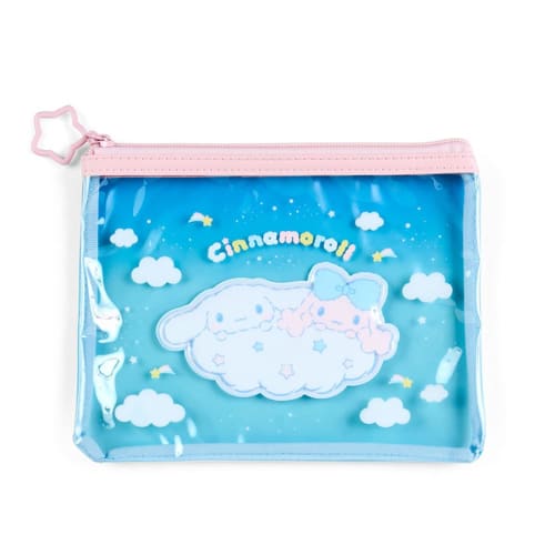 Sanrio Cinnamoroll & Poron Flache Tasche Set mit 2 (Cinnamon & Poron und Cloud-Geschwister) 264181