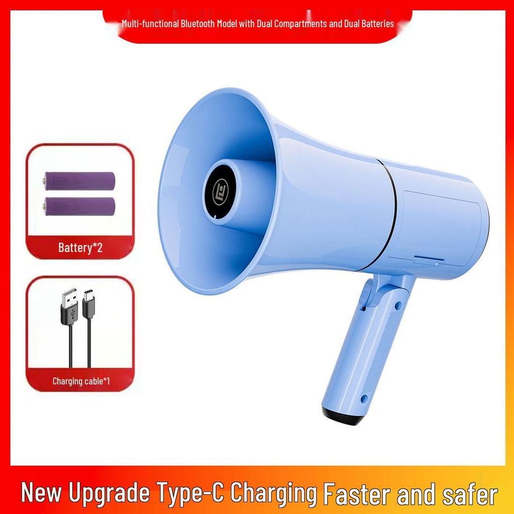 Compact Handheld Megaphone with Recording for Outdoor Promotion