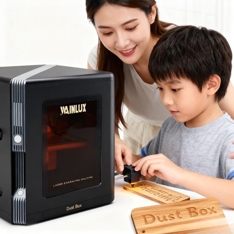 K8 Mini Blue Laser Engraving Machine Ultimate Desktop Laser Engraver 2.5W 5W 10W for Productivity DIY Small Businesses