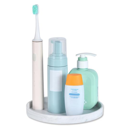 Silicone Tray for Bathroom Kitchen Decorative Counter Organizer for Soap Perfume