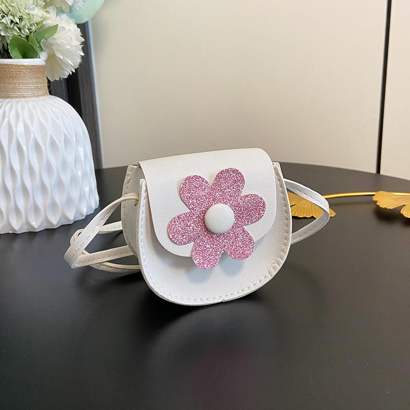 Cute Floral Design Toddler Shoulder Bag Stylish Accessory For Girls And Boys