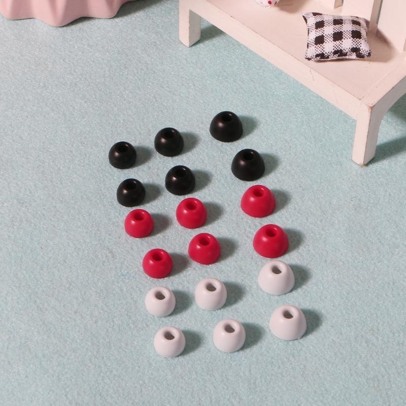 6Pcs Silicone Ear Tips for Studio Buds/Fit Pro, Replacement True Wireless Noise Reduction Earbuds Eartips Earplugs