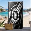 Пляжний рушник з принтом Chelsea FC, швидковисихаючий, м'який, портативний, великий прямокутний пляжний килимок для подорожей, басейну