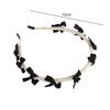 Headwear Pearl Hair Band Korean Style Pearl Hair Hoop Fashion Bow Headband  Girl