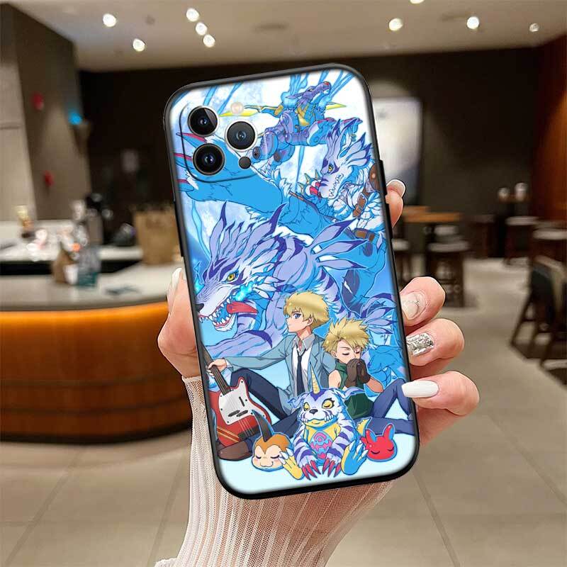 D-Digimons Phone Case for Redmi Note 12 12S 12C 13 13C 13R 14 14S 14R 14C 11A 13X A3 A3X A4 A5 Pro Max Plus