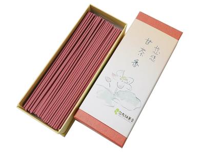 Awaji Baikundou Rökelse Naturlig Jihiamachakou Mindfulness Meditation Japansk Rökelse Sandelträ Stickor, Doft, (Jihi Amachakou), 50g, Souvenir,