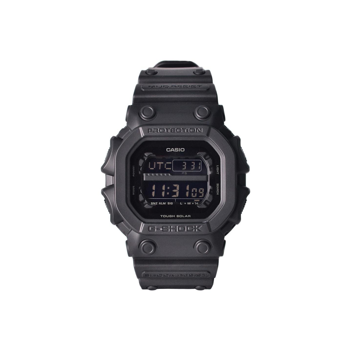 

Casio G-Shock Standard Series Square Minimalist Retro LCD Display Quartz Movement Resin Strap Men watches Black GX-56BB-1DR Black