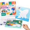 Pegatinas Infantiles Puzzle Dibujos Montessori Animal Tráfico Forma Emparejamiento Entrenamiento Motricidad Fina Tablero Puzzle Juguetes Educativos