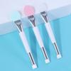 Double Head Silicone Mask Brush Soft Head Apply Mud Film with DIY Mask Brush