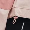 Under Armour Recover Double Zipper Colorblock Sports Stand Collar Jacket Women Jacket Clay-Pink 1357478-663