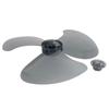 1 Set Electric Fan Diy Accessories Big Wind Plastic Fan Blade 3 Leaves For Midea And Other 16Inch 400Mm Fans Parts