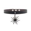 Nieuwe Sexy Harajuku PU Leer Ketting Hart Hanger Kettingen Vrouwen Mannen Punk Nek Gothic Zwart Roze Choker Ketting Coole Kraag
