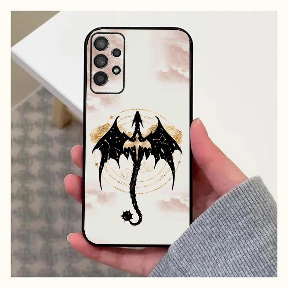 

Dragon F-Fourth W-Wing Phone Case For Samsung Galaxy A13,A21s,A22,A31,A32,A52,A53,A71,A80,A91 Soft Black Cover Samsung a30 a20