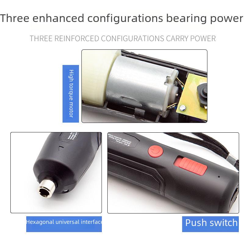 Cordless Multi-Function Electric Drill & Screwdriver Set