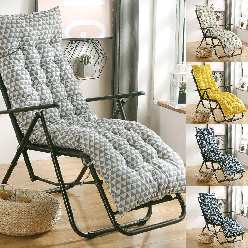 Nordischer Print Hohe Rückenlehne Stuhlkissen für Terrasse und Garten zum Entspannen Dicker und bequemer