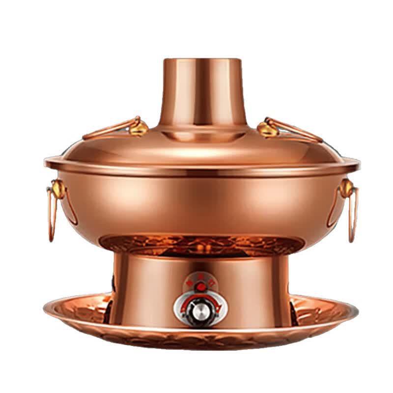 Zhouyue Hengsheng Electric & Charcoal Pure Copper Hot Pot
