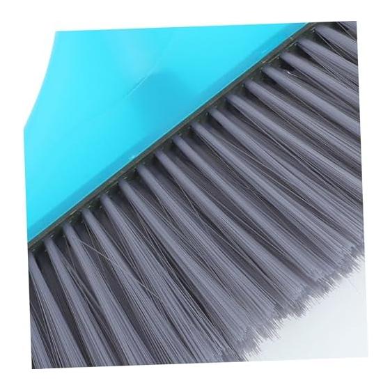 Healvian Upright broom duster set with stainless steel handle and PP soft brush.Balcony cleaning goods with good abrasion resistance and ideal for