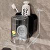 Wall-Mounted Toothbrush Holder Punch-Free Gargle Cup Storage Rack Upside Down Toothbrush Cup Set