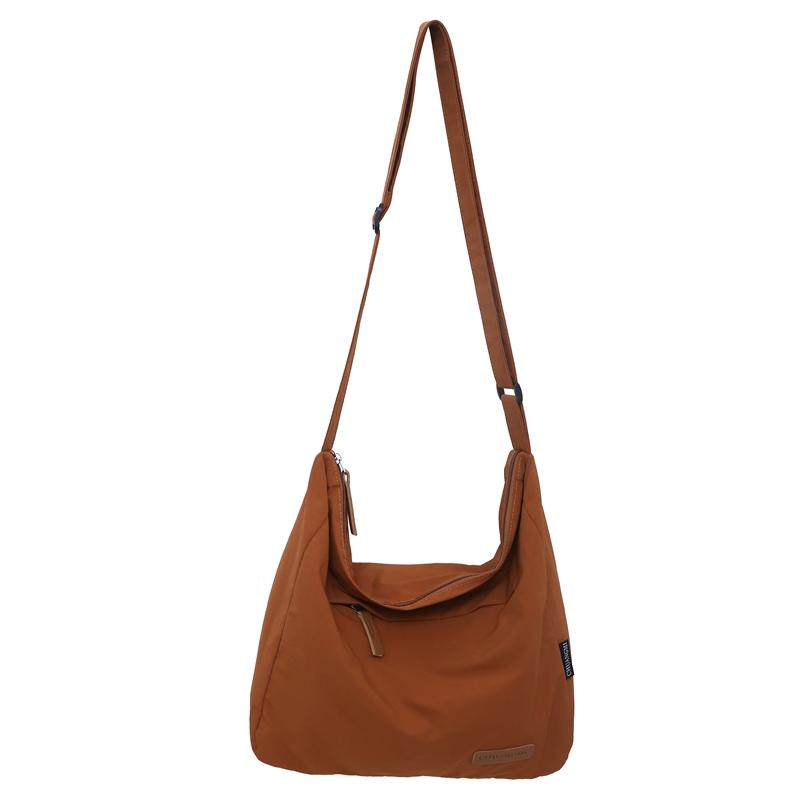 Large Capacity Nylon Crossbody Bag for Men and Women Travel Campus and Office
