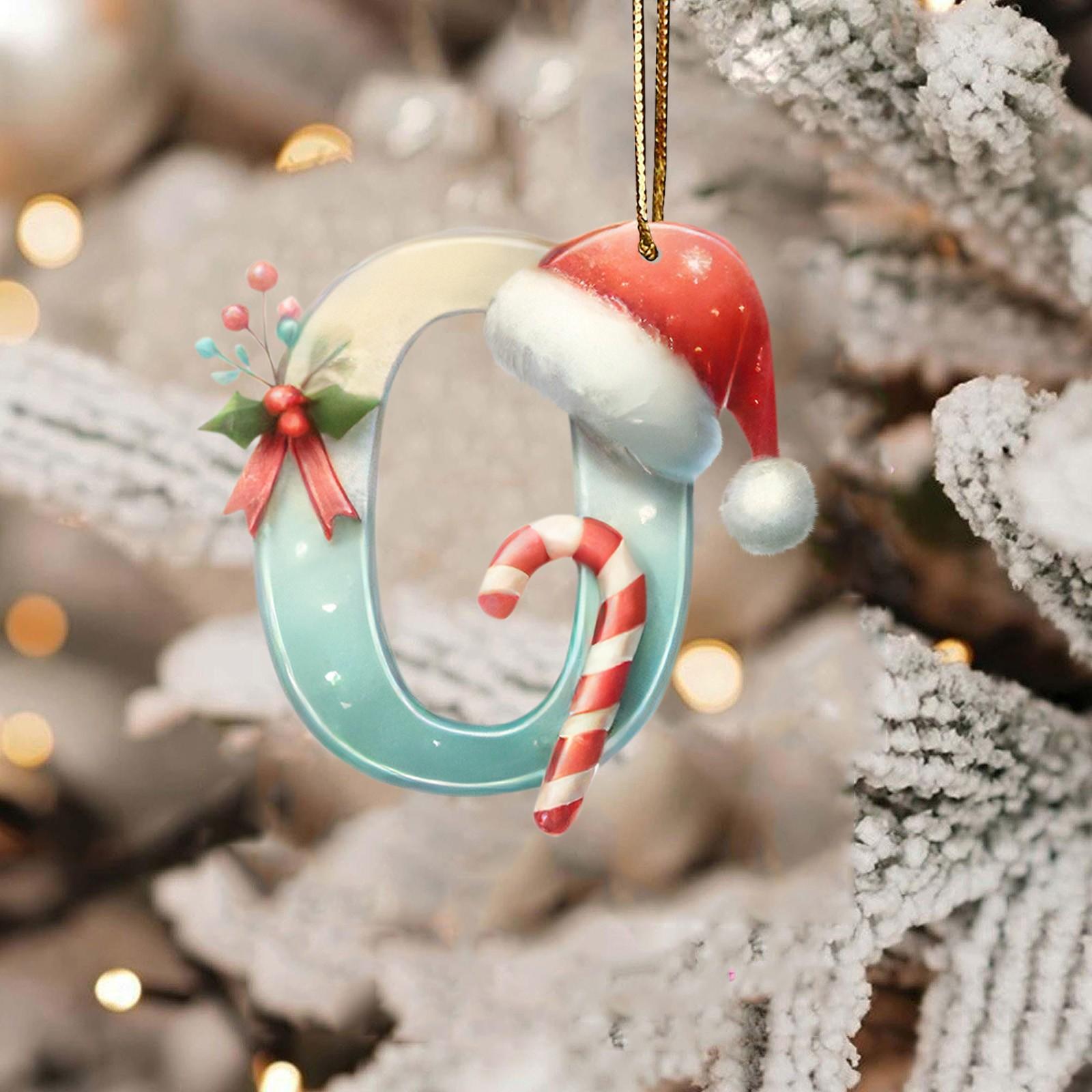 

2D Рождественское украшение для малыша, Подарок для новой мамы, Новорожденный, Персонализированное детское украшение Рождество 2025, One Size