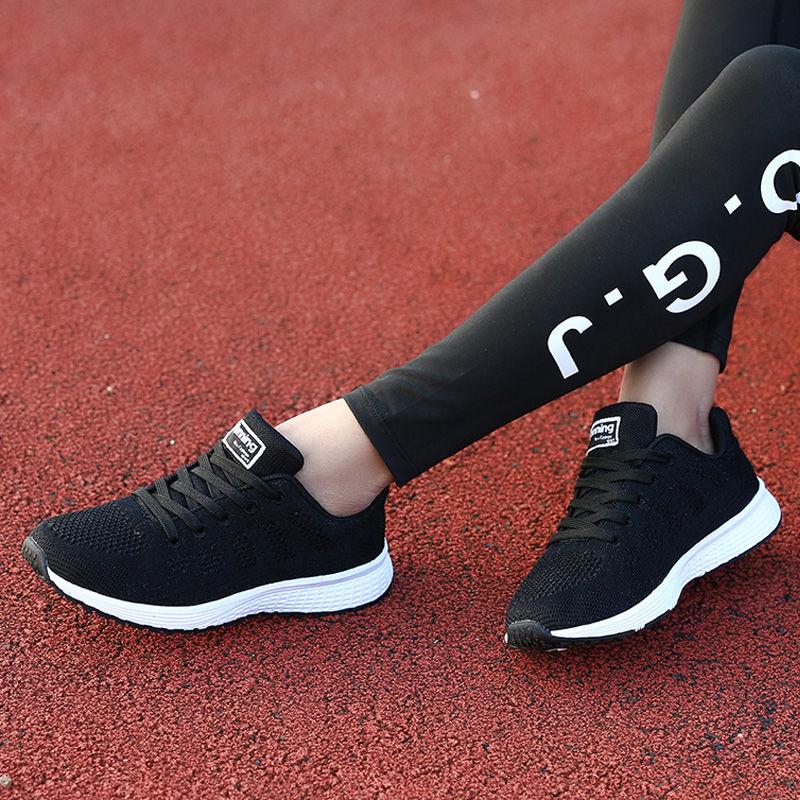 Damen Freizeitschuhe Atmungsaktive Sneaker Damenmode Mesh-Sneaker Schuhe Laufschuhe Damen