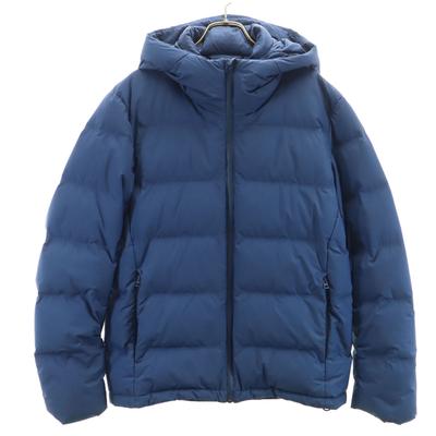 Seamless Down Jacket M Blue Men's Used