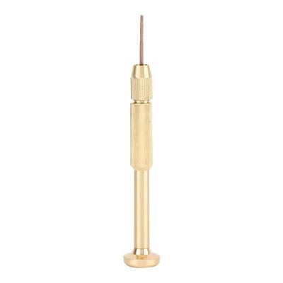 Multi Function Screwdriver Watch Glasses Repair Tool Accessory (Gold Slot Type Screwdriver)