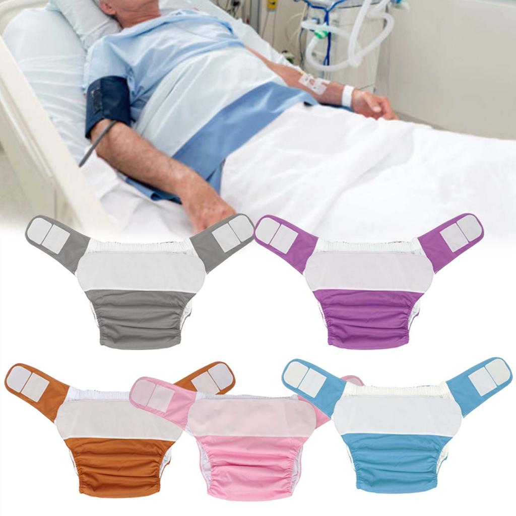 Waterproof Washable Reusable Adult Elderly Cloth Diapers Pocket Nappies