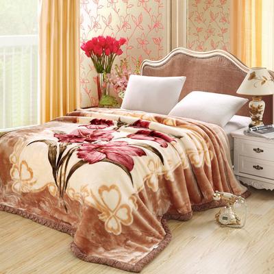 Double Layer Thickened Blanket Four Seasons Warm and Comfortable Blanket Quilt Sheet Thickened Single Winter Covering Blanket