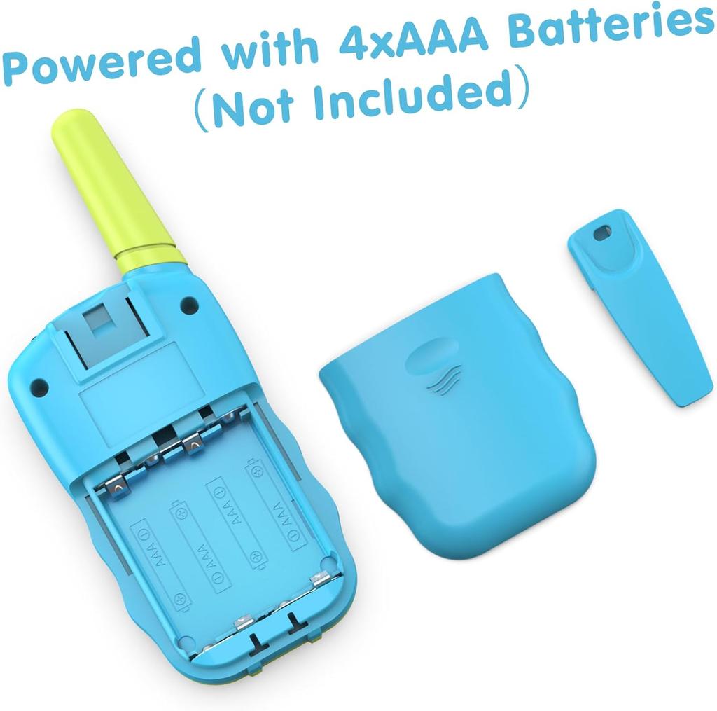 2PCS Selieve Toys for Kid,Walkie Talkies for Kids 22 Channels 2 Way Radio Toy with Backlit LCD Flashlight, 3 Miles Range for Outside, Camping, Hiking