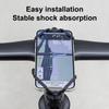 Universal Silicone Bike Bicycle Phone Holder Phone Motorcycle Handlebar Bracket Stand For 4-7 Inch Bicycle Handlebar Phone Stand