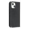 For iPhone 13 Stand Cases Genuine Split Leather Wallet Phone Cover Magnetic Closure