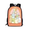 Sumikkogurashi School Bag With Waterresistant Nylon Fabric And Adjustable Shoulder Straps For Students