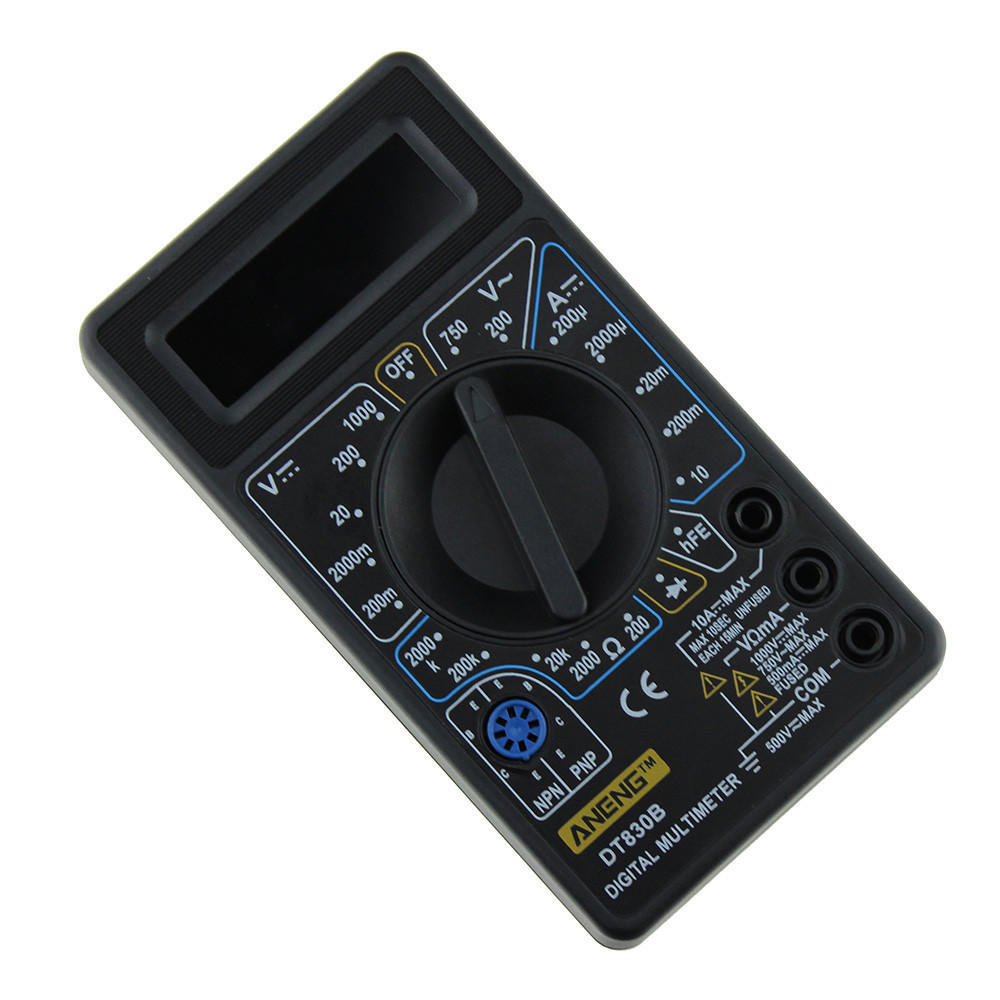 LCD Digital Multimeter Voltmeter Ammeter Handheld Tester